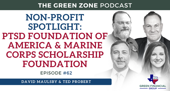Non-Profit Spotlight: PTSD Foundation of America & Marine Corps Scholarship Foundation (Ep. 62)