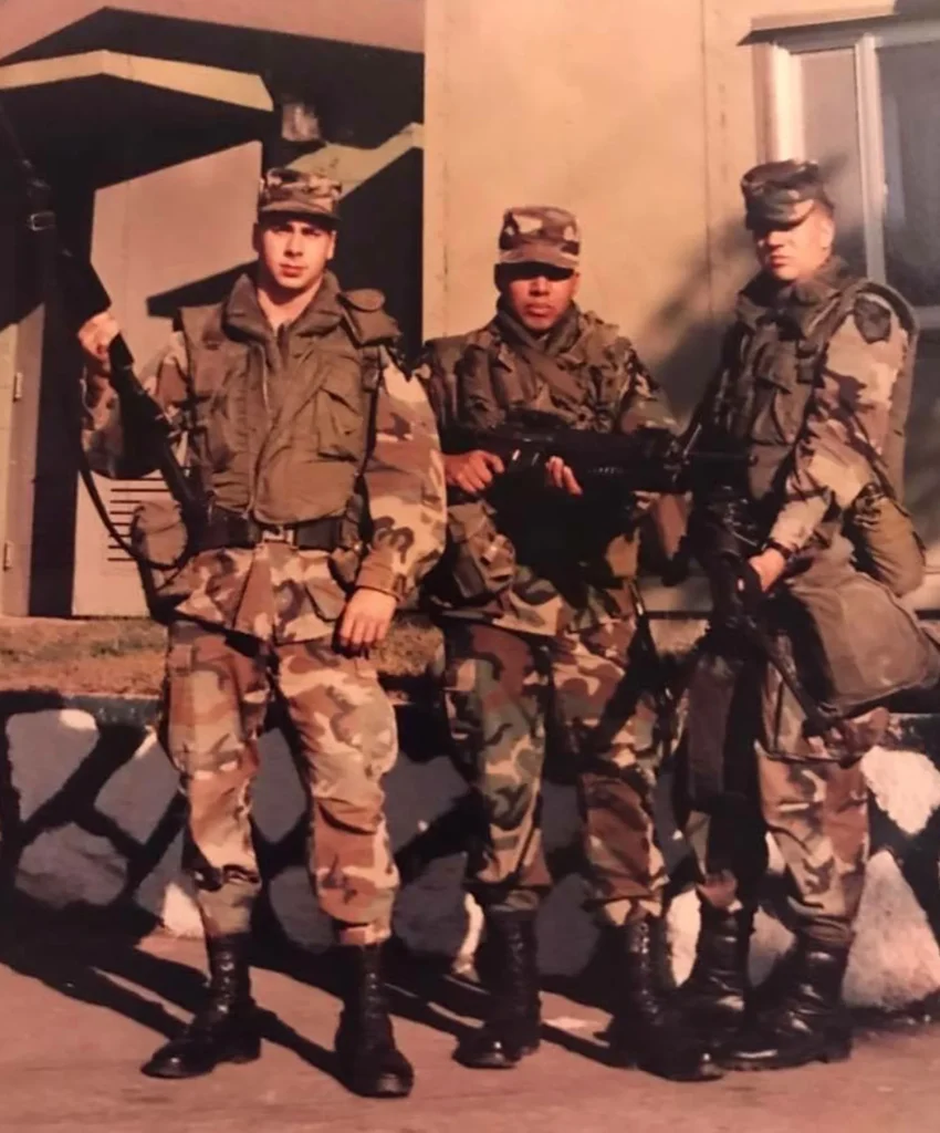 Jeff Green in military uniform during his early leadership and service years prior to Winstone Wealth Partners