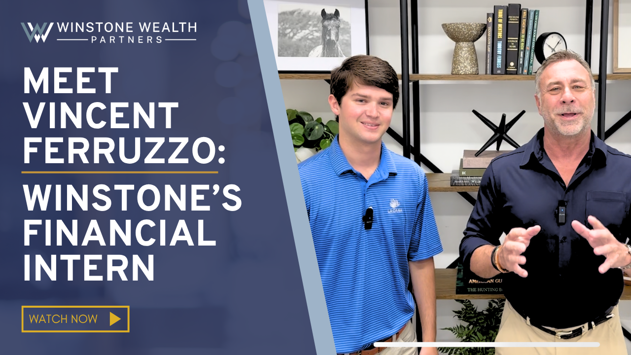 Meet Vincent Ferruzzo: Winstone’s Financial Intern