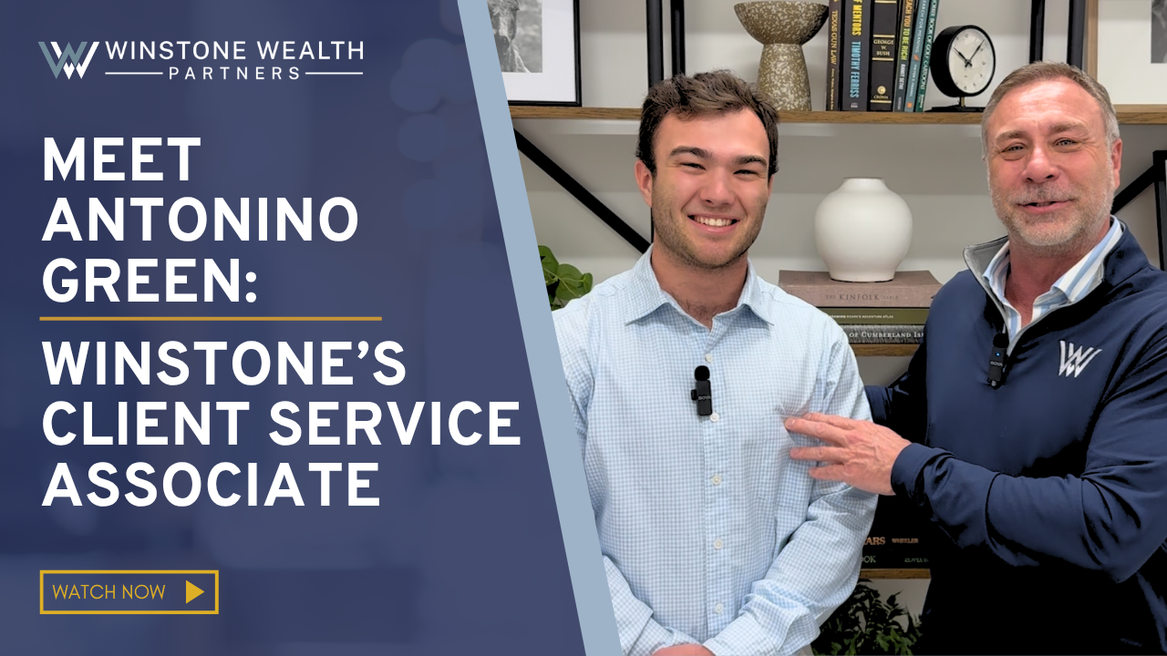 Meet Antonino Green: Winstone’s Client Service Associate